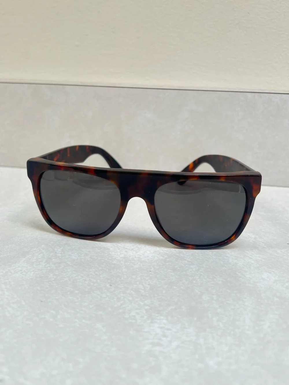 RetroSuperFuture Icons Flat Top Classic Havana Brown Sunglasses
